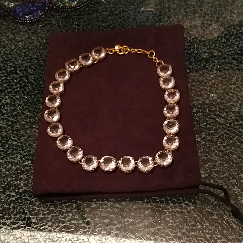 J.Crew Round Stone Necklace NWOT